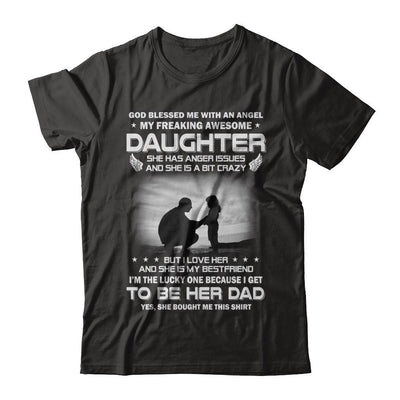 Fathers Day My Freaking Awesome Daughter Bought Me This-T-Shirt & Hoodie-Classic T-Shirt-Black
