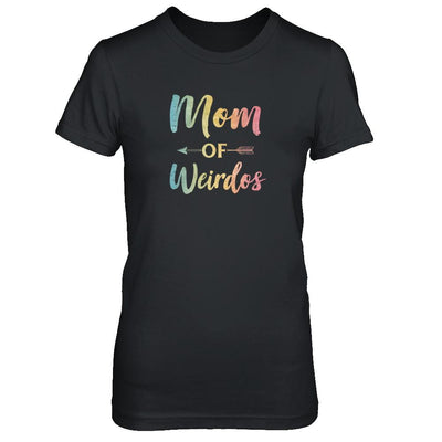 Mom Of Weirdos Gift Mothers Day Proud Moms Weird Kids-T-Shirt & Tank Top-Women's T-Shirt-Black