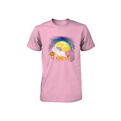 Halloween Pumpkin Unicorn Gift For Kids Girls Youth-Youth Shirt-Toddler T-Shirt-Pink