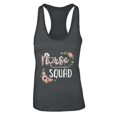 Nursing Student Squad Nurse Gifts-T-Shirt & Tank Top-Women's Ideal Racerback Tank-Black
