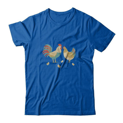 Vintage Retro Chicken Whisperer Poultry-T-Shirt & Tank Top-Premium T-Shirt-Royal