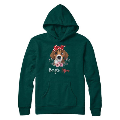 Beagle Mom Gift For Women Dog Lover-T-Shirt & Hoodie-Pullover Hoodie-Deep Forest