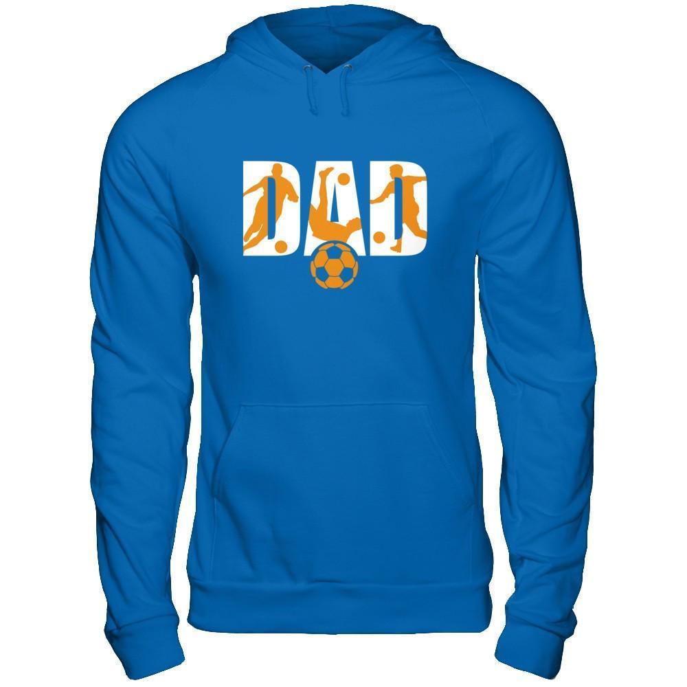Soccer Dad Father's Day-T-Shirt & Hoodie-Pullover Hoodie-Royal