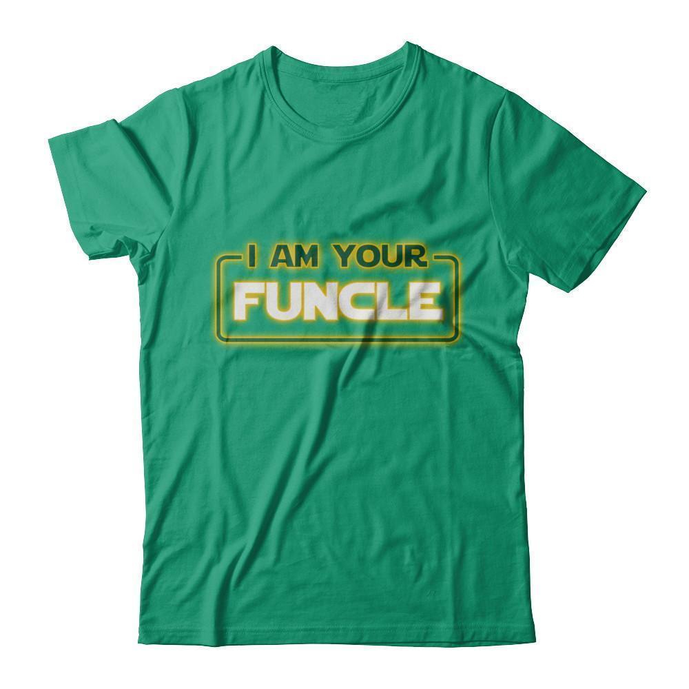 I Am Your Funcle Funny Uncle-T-Shirt & Sweatshirt-Classic T-Shirt-Kelly Green