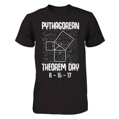 Pythagorean Theorem Day 8-15-17-T-Shirt & Hoodie-Premium T-Shirt-Black