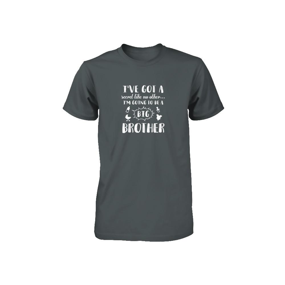 Secret Like No Other I'm Going To Be A Big Brother Youth-Youth Shirt-Toddler T-Shirt-Charcoal
