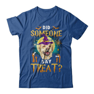 Did Someone Say Treat Labrador Halloween Costume-T-Shirt & Hoodie-Classic T-Shirt-Royal