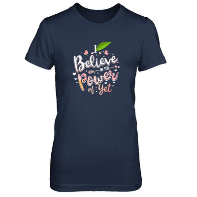 I Believe In The Power Of Yet-T-Shirt & Tank Top-Women's T-Shirt-Navy