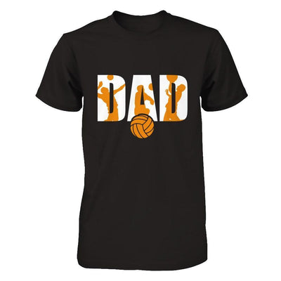 Volleyball Dad Father's Day-T-Shirt & Hoodie-Classic T-Shirt-Black
