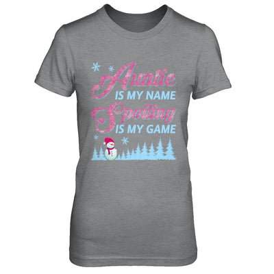 Auntie Is My Name Spoiling Is My Game-T-Shirt & Hoodie-Women's T-Shirt-Sport Grey