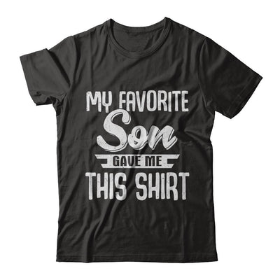 My Favorite Son Gave Me This-T-Shirt & Hoodie-Classic T-Shirt-Black