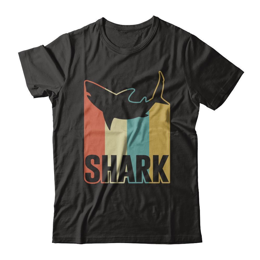 Classic Vintage Retro Style Shark