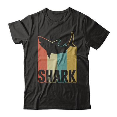 Classic Vintage Retro Style Shark-T-Shirt & Hoodie-Premium T-Shirt-Black