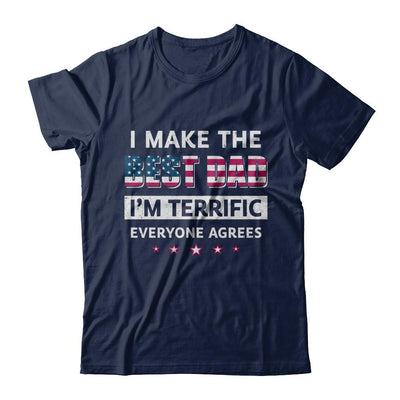 Best Dad Everyone Agrees Funny Fathers Day Gift-T-Shirt & Hoodie-Classic T-Shirt-Navy