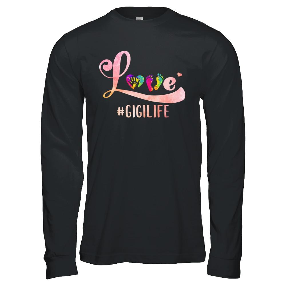 Love Gigilife Gigi-T-Shirt & Hoodie-Long Sleeve T-Shirt-Black