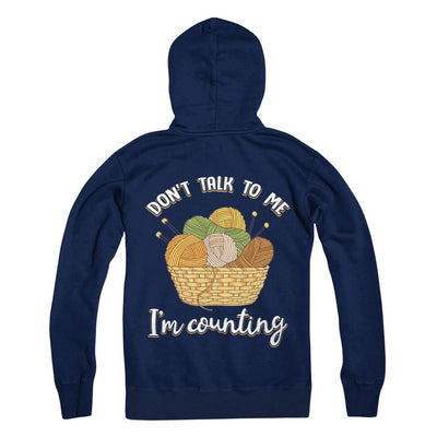 Funny Don't Talk To Me I Have No Self Control Don't Disturb-T-Shirt & Hoodie-Pullover Hoodie-Navy