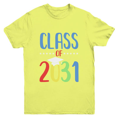 Grow With Me First Day Of School Class Of 2031 Youth-Youth Shirt-Youth T-Shirt-Daisy