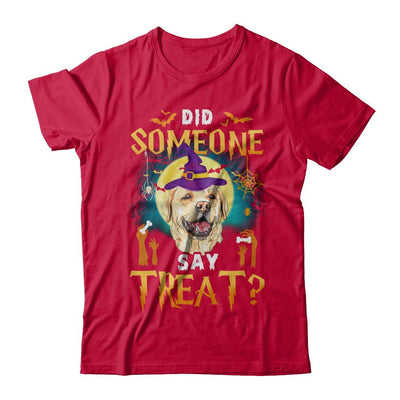 Did Someone Say Treat Labrador Halloween Costume-T-Shirt & Hoodie-Classic T-Shirt-Red
