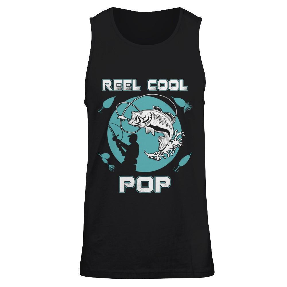 Reel Cool Pop-T-Shirt & Hoodie-Unisex Tank-Black