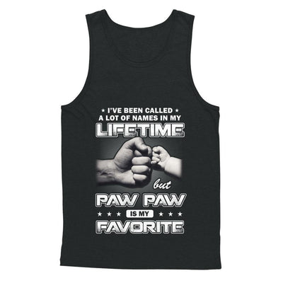 I've Been Called A Lot Of Names But Paw Paw Is My Favorite-T-Shirt & Hoodie-Unisex Tank-Black