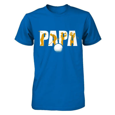 Golf Papa Father's Day-T-Shirt & Hoodie-Classic T-Shirt-Royal