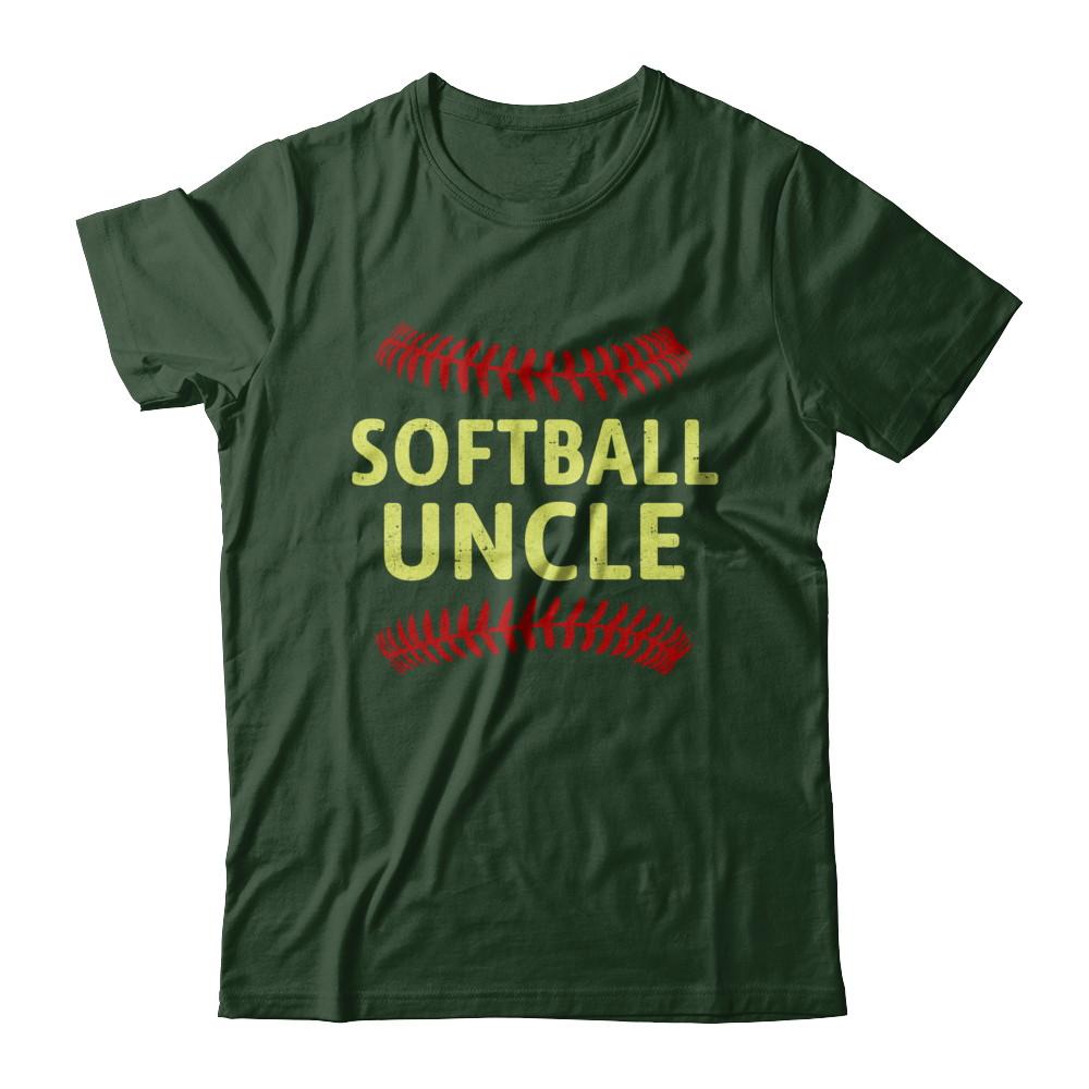 Softball Uncle-T-Shirt & Hoodie-