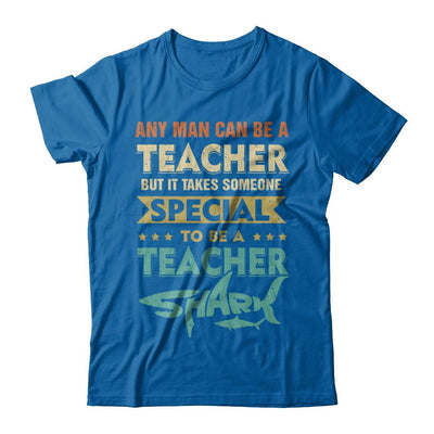 Vintage Someone Special To Be A Teacher Shark Gift-T-Shirt & Hoodie-Classic T-Shirt-Royal