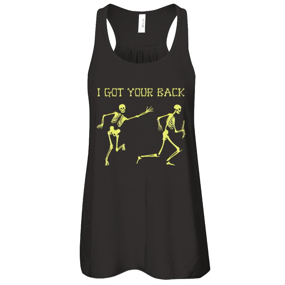 Funny Skeleton Halloween I Got Your Back