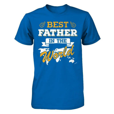 Best Father In The World-T-Shirt & Hoodie-Classic T-Shirt-Royal