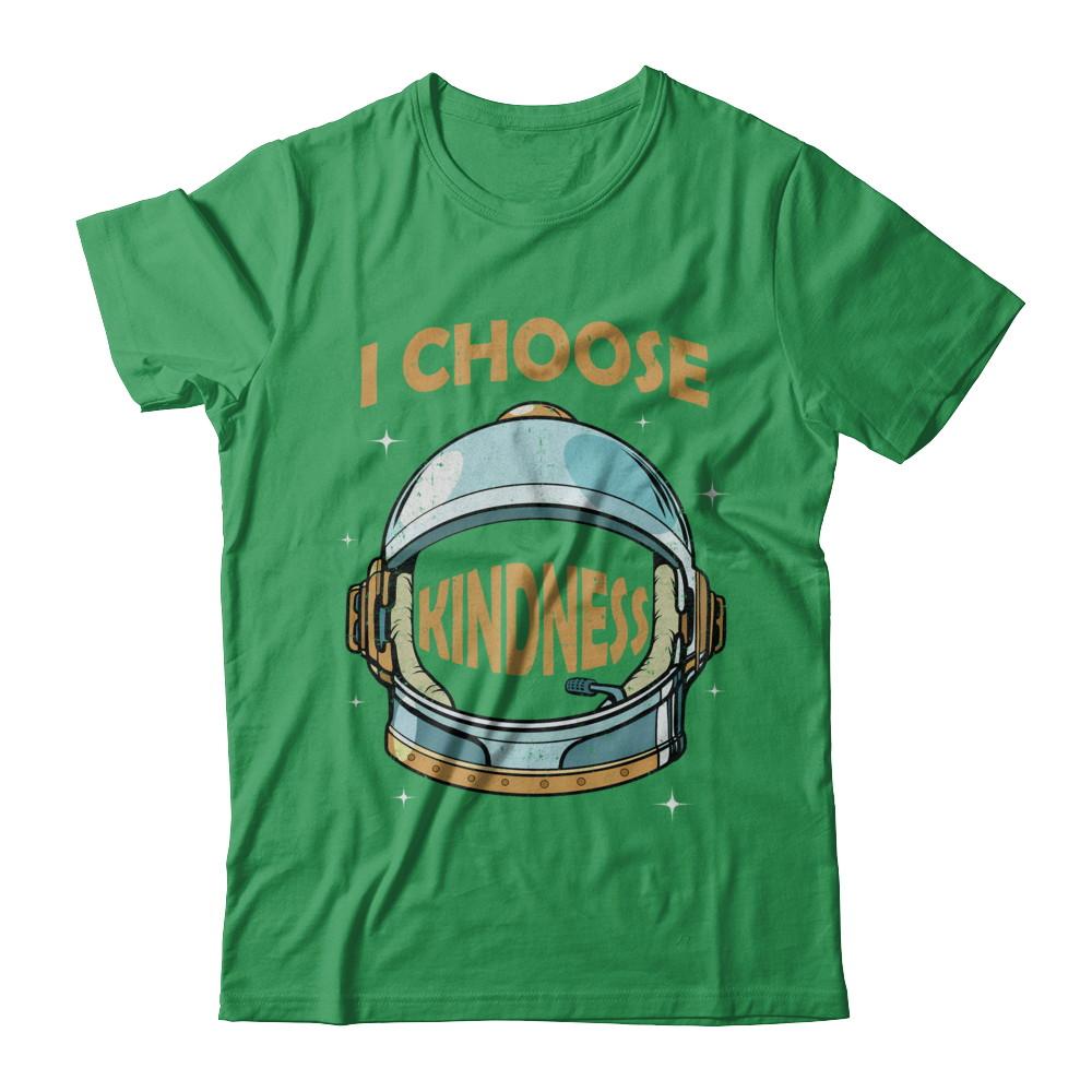 I Choose Kindness Day Teacher Be Kind Anti Bullying-T-Shirt & Hoodie-Premium T-Shirt-Kelly Green