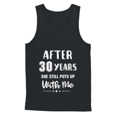 30Th Wedding Anniversary Funny Husband Gift-T-Shirt & Hoodie-Unisex Tank-Black