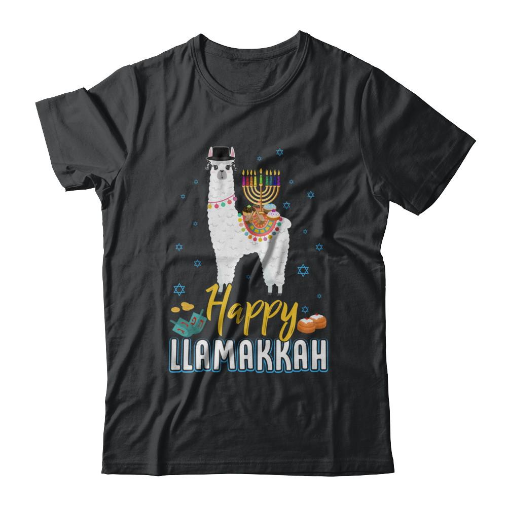 Funny Happy Llamakkah Hanukkah Llama