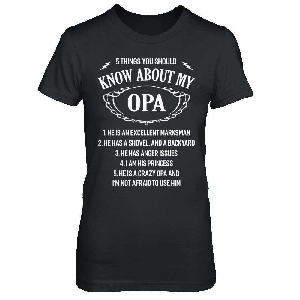 5 Things You Should Know About My Opa Granddaughter
