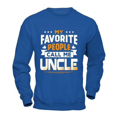 My Favorite People Call Me Uncle-T-Shirt & Hoodie-Crewneck Sweatshirt-Royal