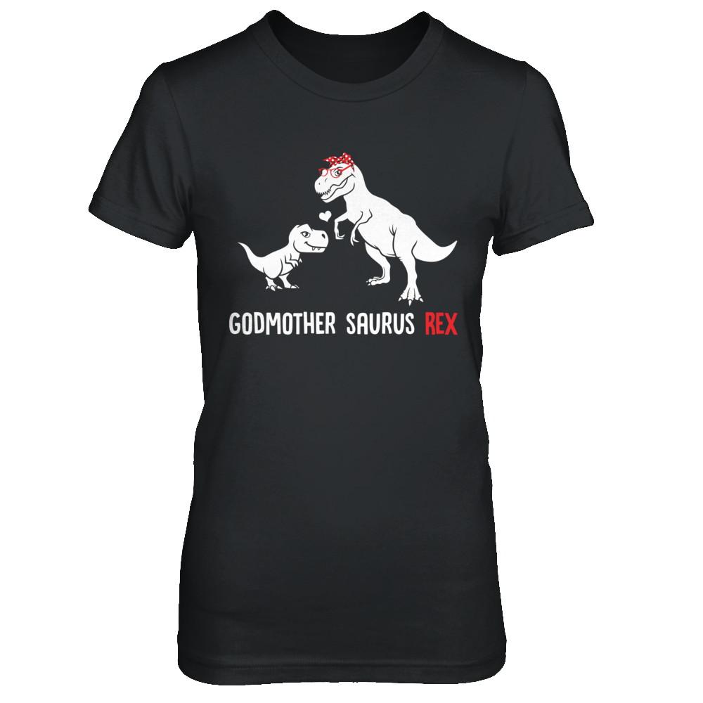 Godmother Saurus T-Rex Dinosaur Gift For God-Mother