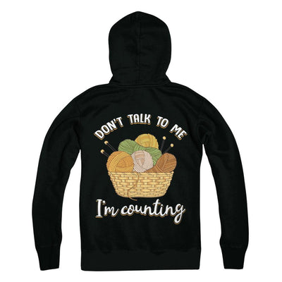 Funny Don't Talk To Me I Have No Self Control Don't Disturb-T-Shirt & Hoodie-Pullover Hoodie-Black