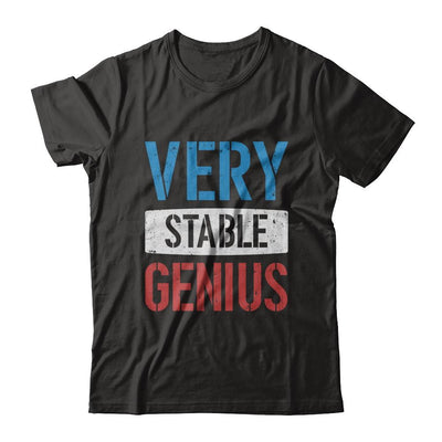 Very Stable Genius-T-Shirt & Hoodie-Premium T-Shirt-Black