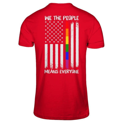 We The People Means Everyone-T-Shirt & Hoodie-Premium T-Shirt-Red
