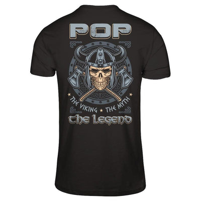 Pop The Viking The Myth The Legend-T-Shirt & Hoodie-Classic T-Shirt-Black