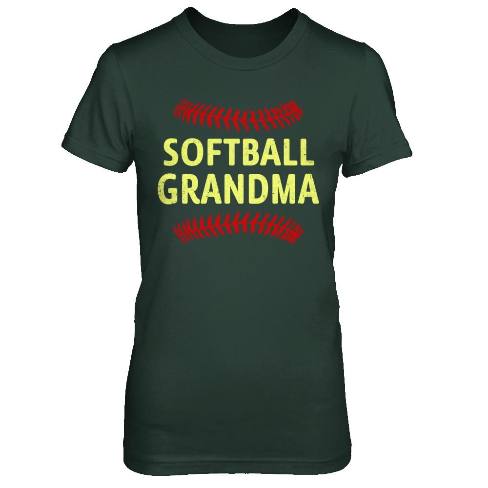 Softball Grandma-T-Shirt & Hoodie-
