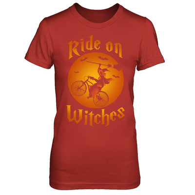Ride On Witches-T-Shirt & Sweatshirt-Women's T-Shirt-Red