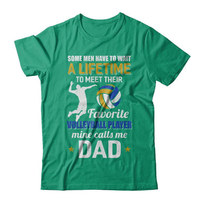 Funny My Favorite Volleyball Player Calls Me Dad-T-Shirt & Hoodie-