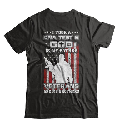 I Took A Dna Test God Is My Father Veterans Brothers-T-Shirt & Hoodie-Classic T-Shirt-Black
