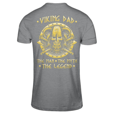 Viking Dad The Man The Myth The Legend-T-Shirt & Hoodie-Classic T-Shirt-Sport Grey
