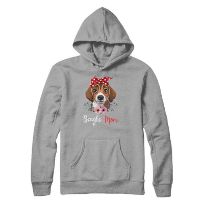 Beagle Mom Gift For Women Dog Lover-T-Shirt & Hoodie-Pullover Hoodie-Light Steel