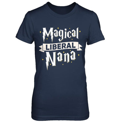 Magical Liberal Nana-T-Shirt & Hoodie-Women's T-Shirt-Navy