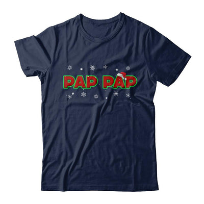 Pap Pap Christmas Santa Ugly Sweater Gift-T-Shirt & Sweatshirt-Classic T-Shirt-Navy