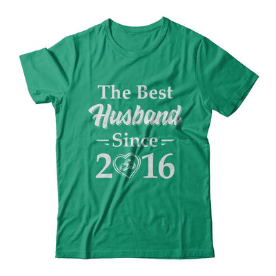 5th Married Together Anniversary Since 2016 Wife Husband-T-Shirt & Hoodie-Classic T-Shirt-Kelly Green