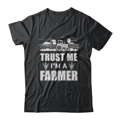 Trust Me I'm A Farmer Funny Farming-T-Shirt & Hoodie-Classic T-Shirt-Black