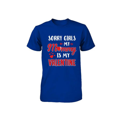 Funny Valentines Day Toddler Boy Mommy Is My Valentine Youth-Youth Shirt-